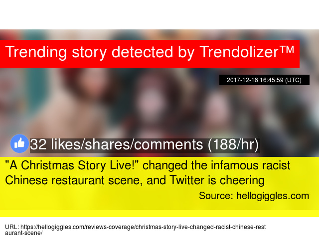 a christmas story live changed the infamous racist chinese restaurant scene and twitter is cheering - Christmas Story Chinese Restaurant Scene a christmas story live changed the infamous racist chinese restaurant scene and twitter is cheering - Christmas Story Chinese Restaurant Scene